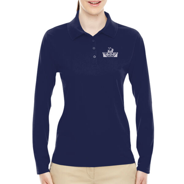 Viking Theatre Ladies' Performance L/S Polo Thumbnail